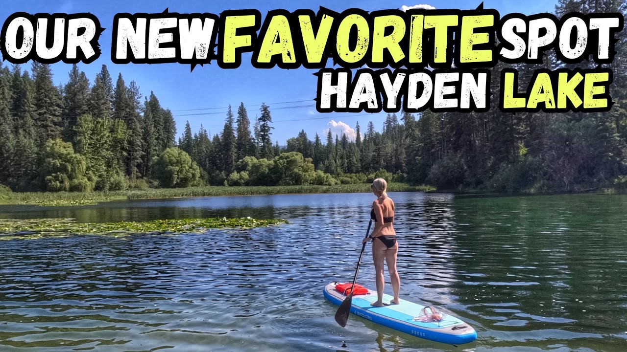 Road Trip Ep 4: Idaho, our new FAVORITE LAKE (Hayden Lake)