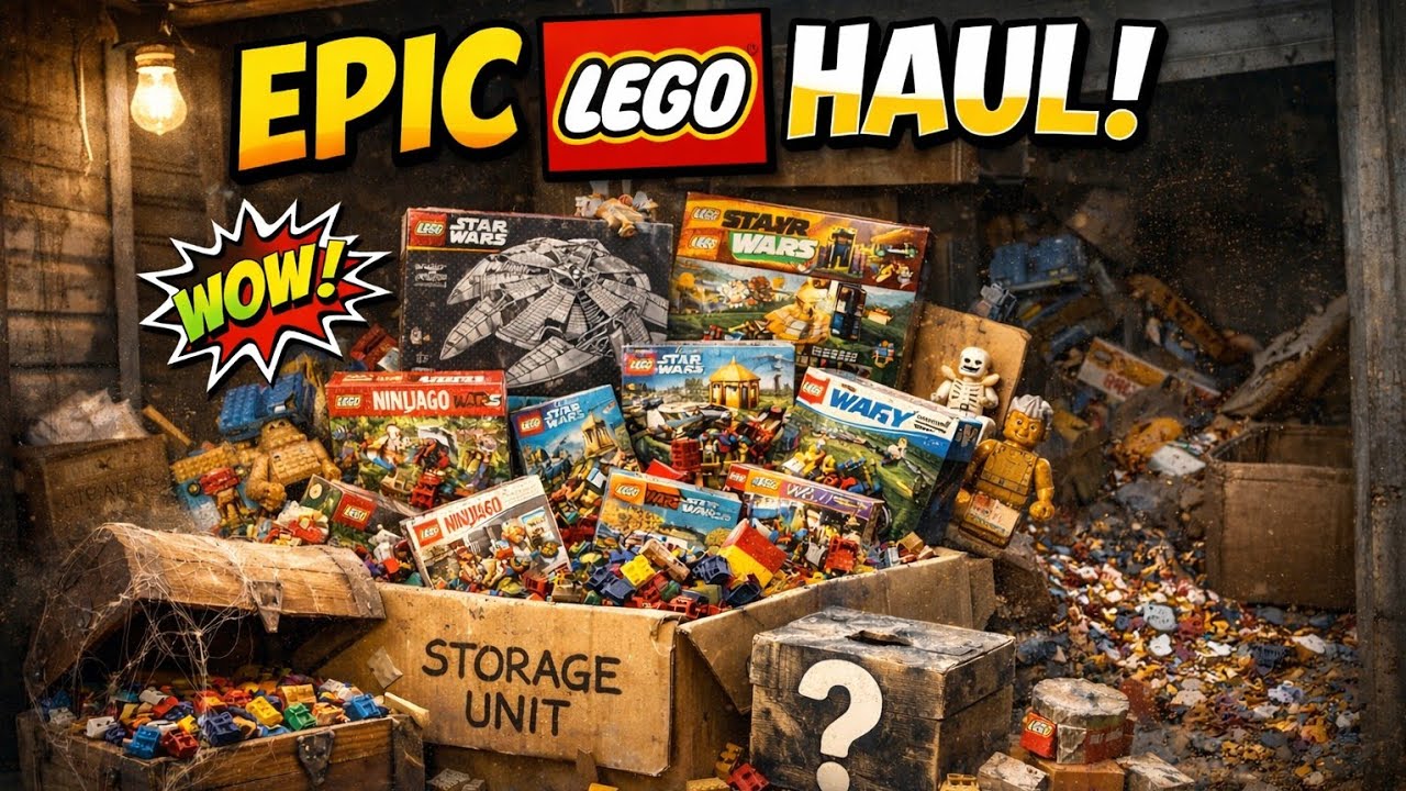 This Abandoned Storage Unit Had LEGO Worth THOUSANDS 💰