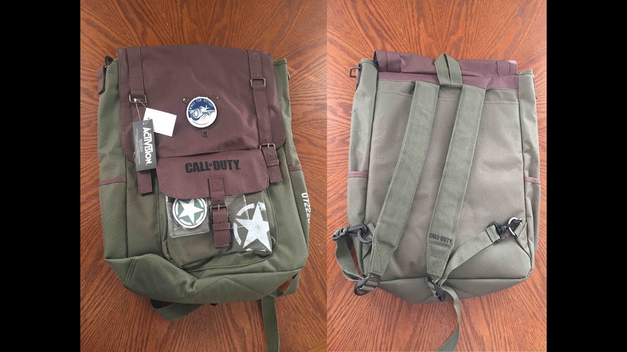 Call of Duty WW2 Backpack Unboxing