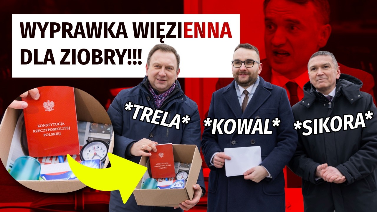 WYPRAWKA WIĘZIENNA DLA ZIOBRY! #lewica #sejm #polska #polityka #ziobro #prawica