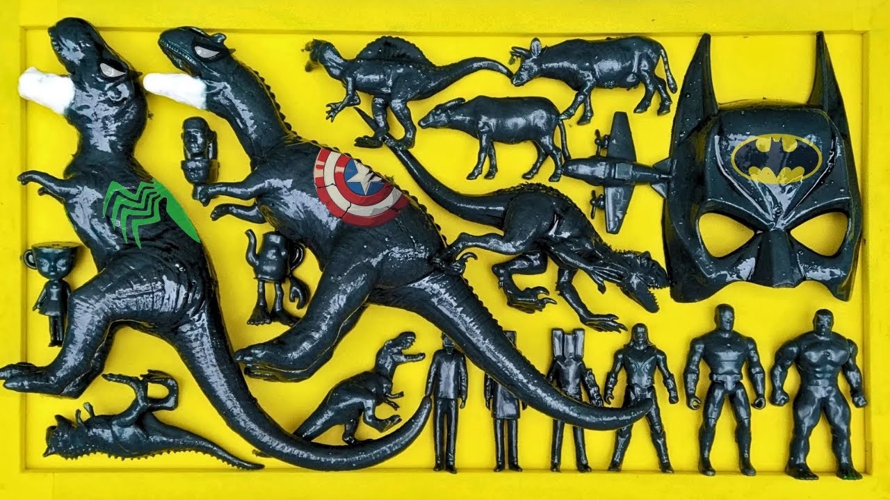 Dinosaurus Jurassic World Dominion: T-rex/Brachiosaurus/Skibidi/Spider-Man/KingKong/Tung Tung Sahur