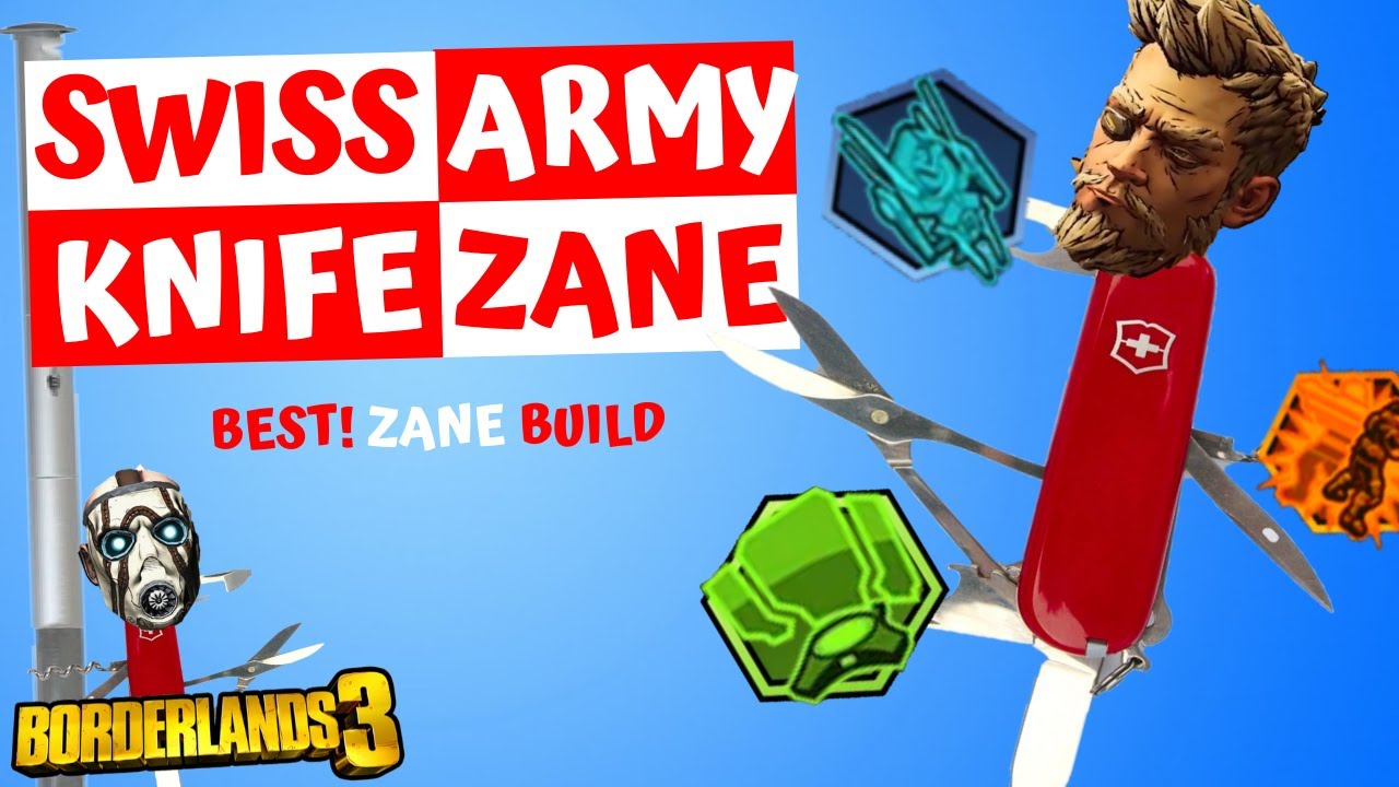 SAK Zane Build Borderlands 3 Never Respec Again!