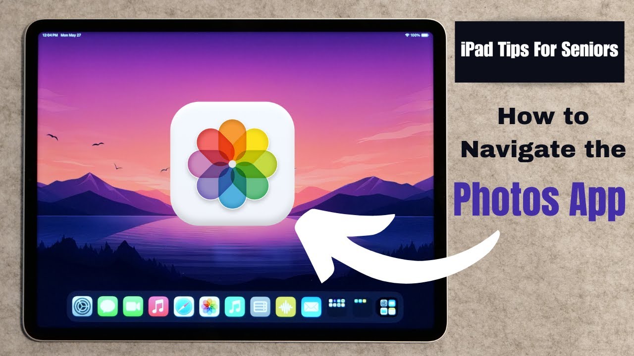 Советы по использованию iPad для пожилых людей: как пользоваться приложением «Фотографии»