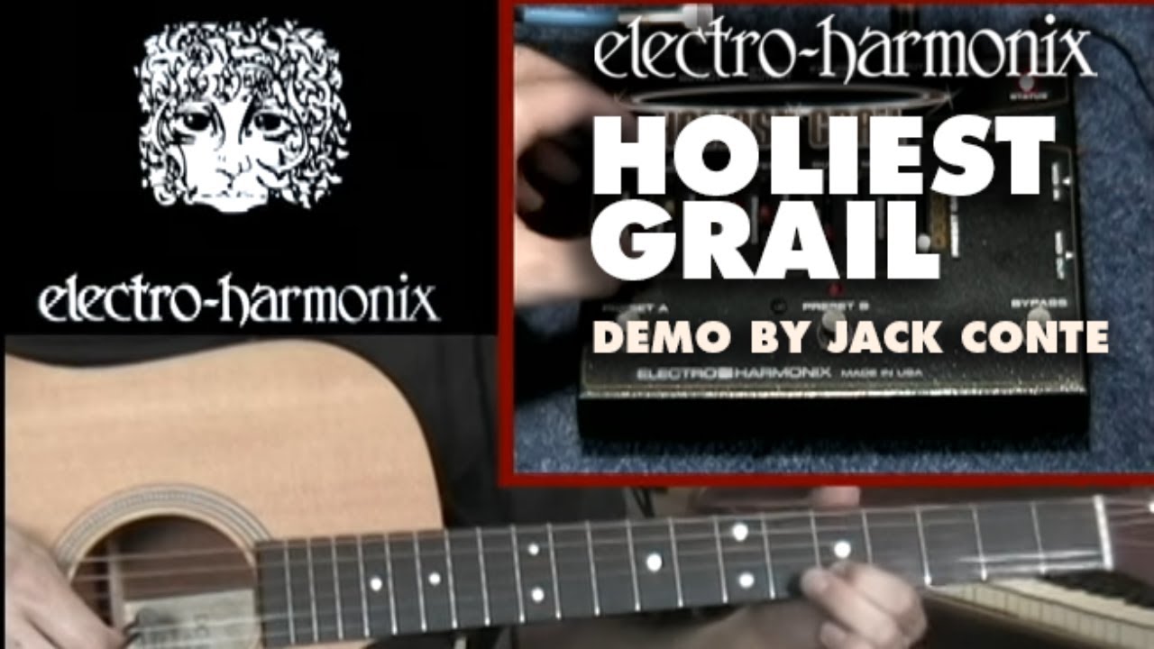 Программируемая стереопедаль реверберации Electro-Harmonix Holiest Grail (демонстрация Джека Конте)