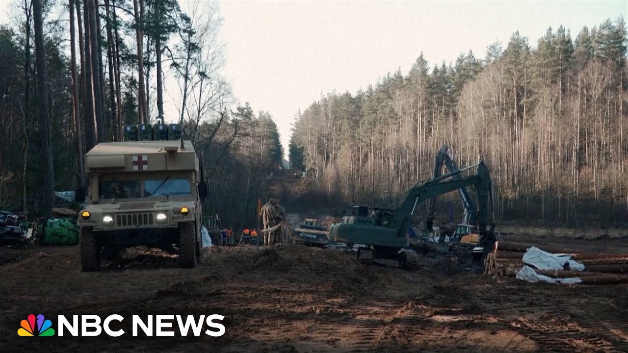 3 U.S. soldiers found dead in Lithuania after vehicle swallowed by peat bog