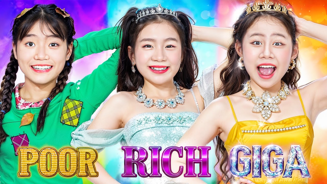 Poor Vs Rich Vs Giga Rich Girl At Idol Dance Contest! Who Will Be Winner?