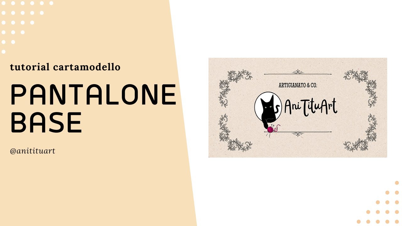 Modellistica tutorial video 5 - Pantalone Base.