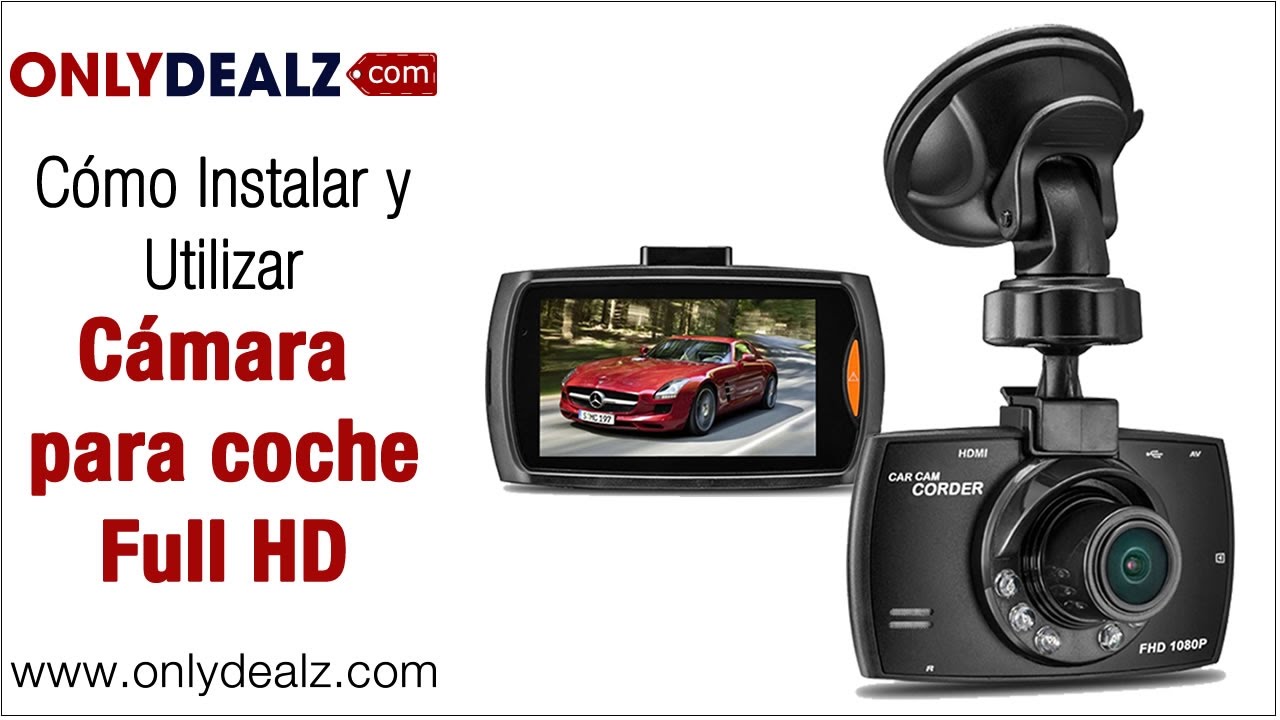 Cámara para coche Full HD