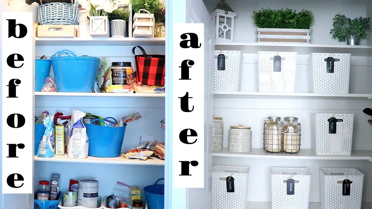 JAW DROPPING PANTRY ORGANIZATION/DUCLUTTER| MINIMALISM
