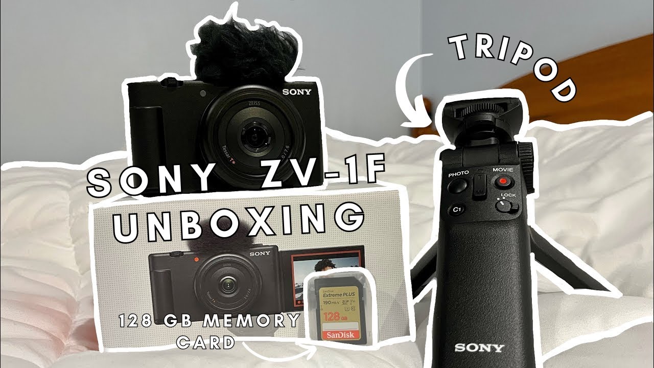 Sony ZV-1F Unboxing + Accessory Kit + Demo 📷✨ #sony #sonyzv1f