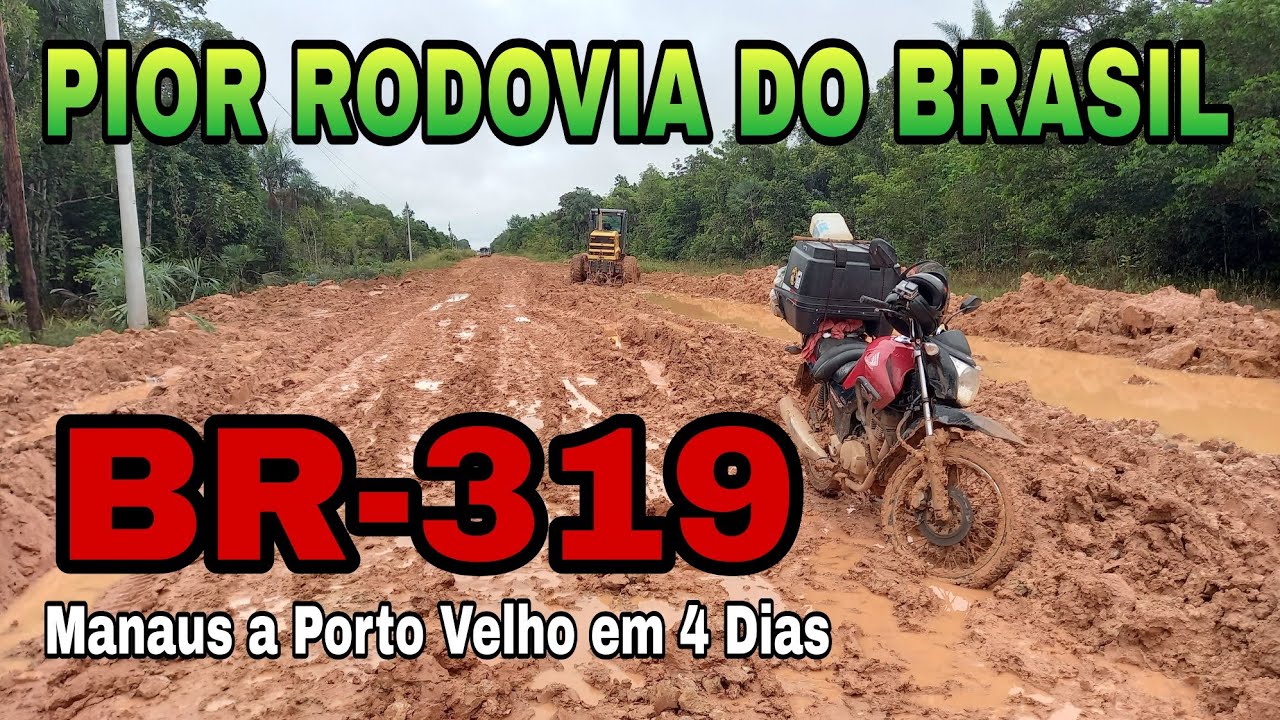 BR-319 De Manaus a Porto Velho 885km de Aventura | Vídeo Completo