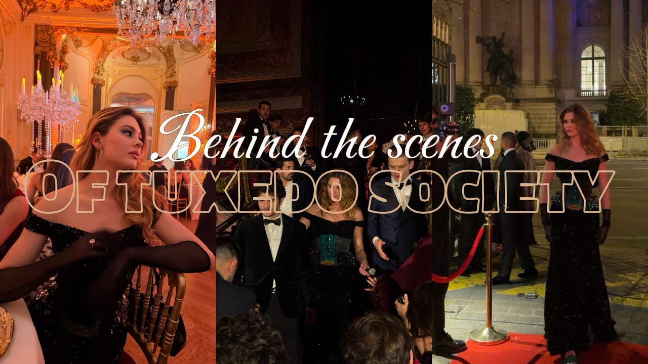 Come with me to perform for Tuxedo Society ll Discover the backstage of the biggest Party in Paris!