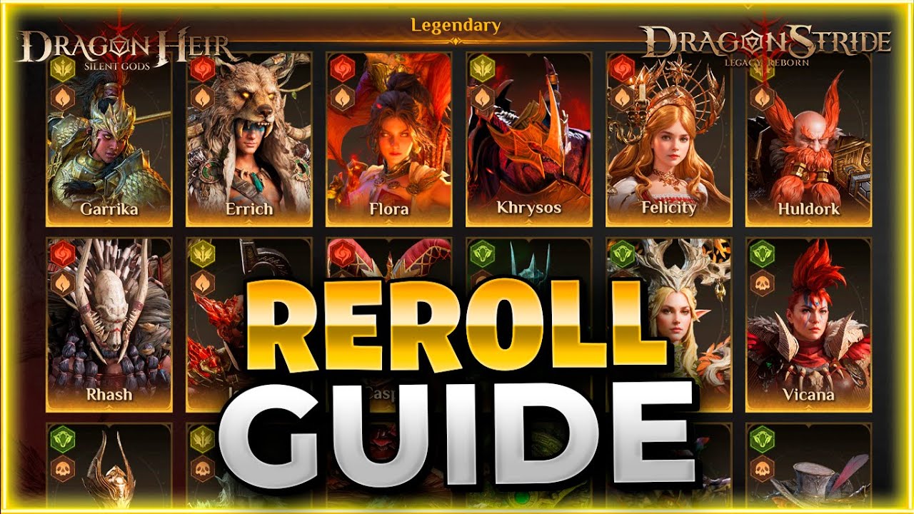 СДЕЛАЙТЕ ЭТО, чтобы перебросить карты в Dragonheir: Silent Gods x Dragonstride или нет... Стоит л...