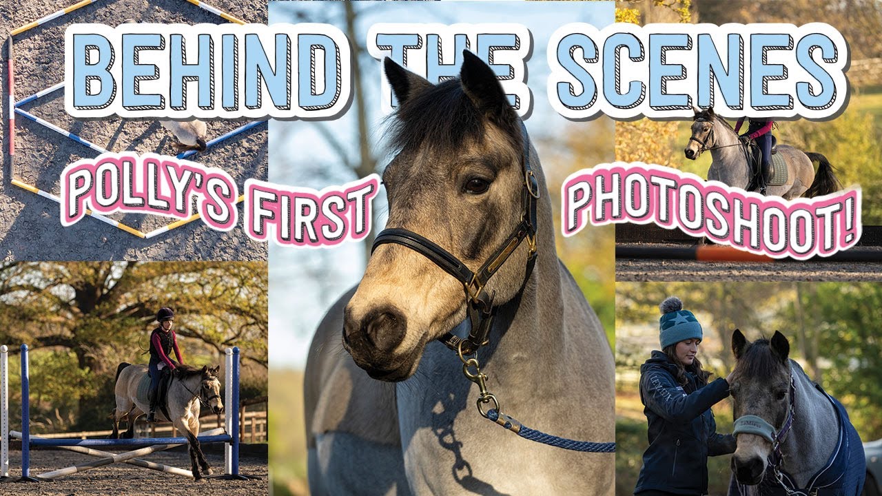 Behind the scenes of Polly's FIRST EVER PONY mag photoshoot!