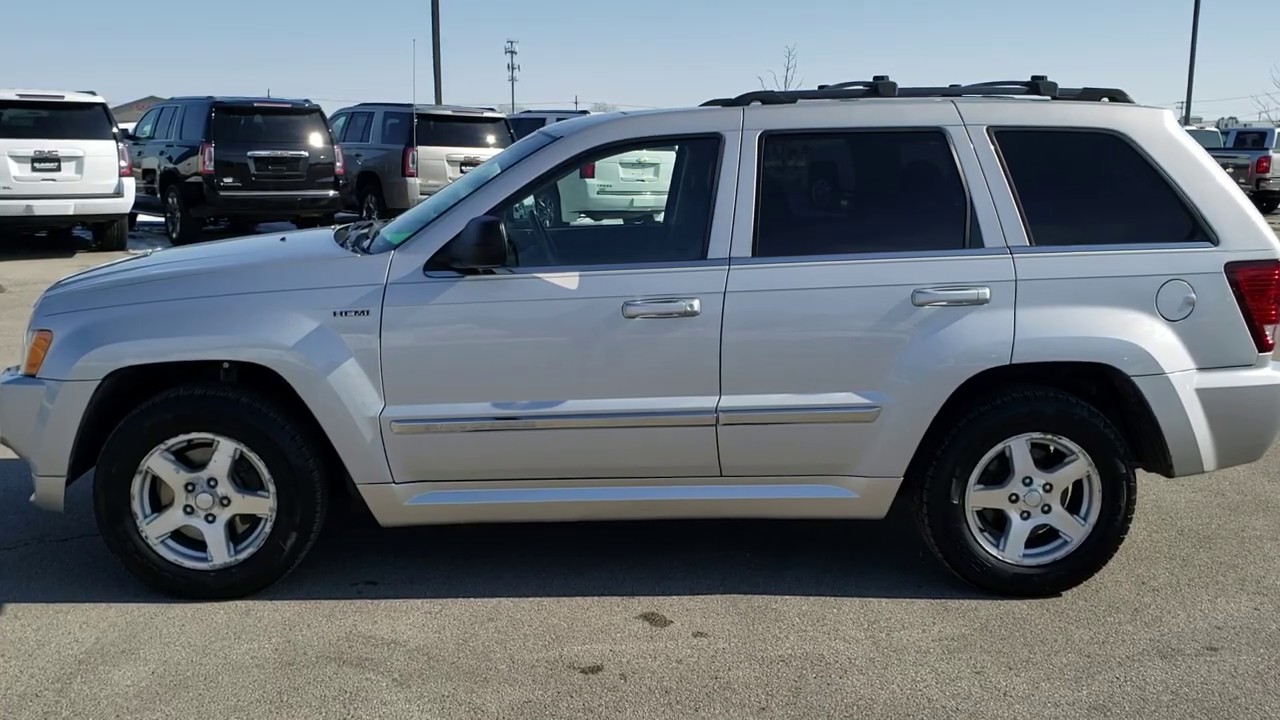 JEEP GRAND CHEROKE LIMITED HEMI 2007 BRIGHT SILVER, ОБЗОР 20J97A ПРОДАН! SUMMITAUTO