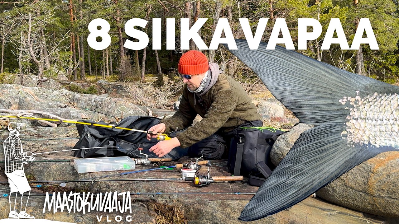 8 SIIKAVAPAA YHDELLÄ LUVALLA – hyödynnä merivapalupa