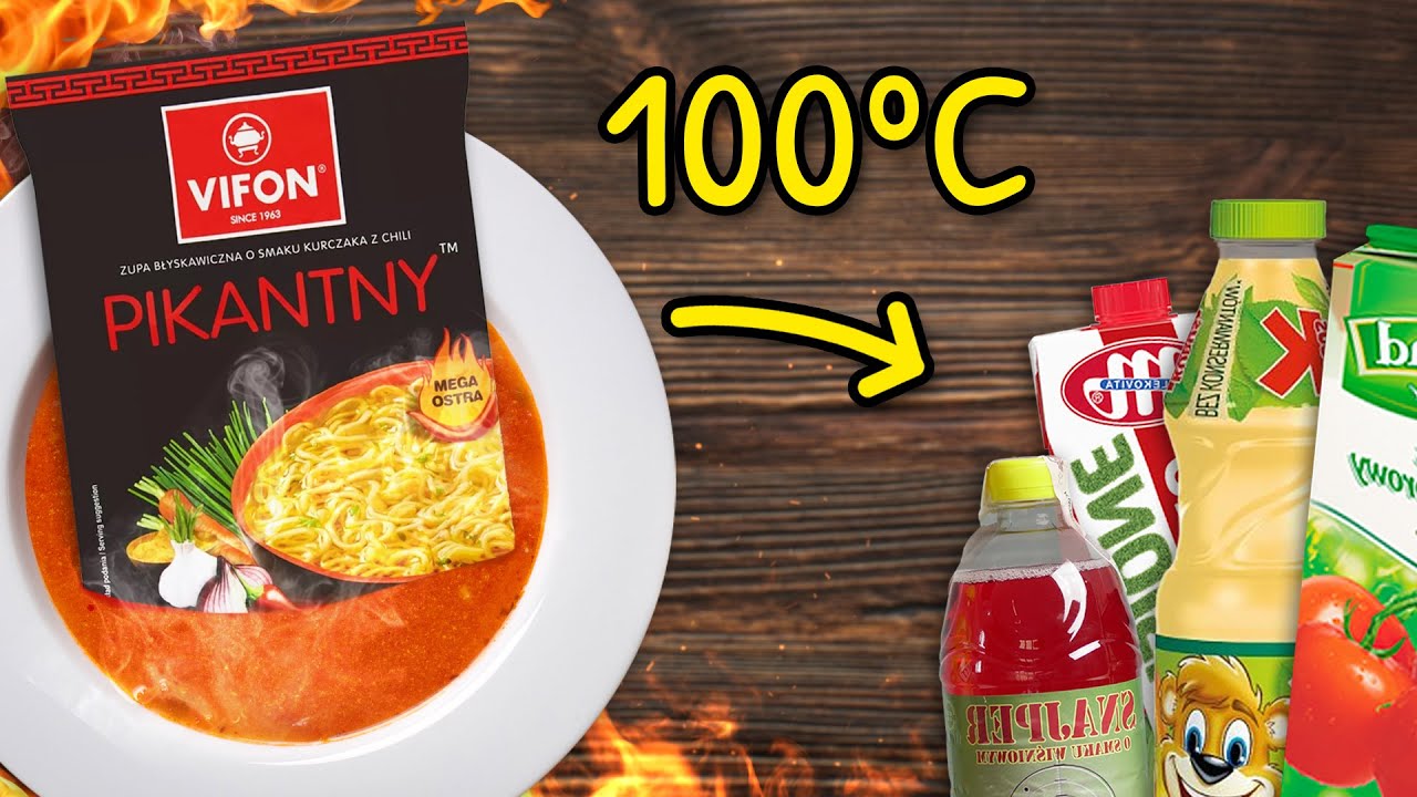 Zalewamy ZUPKI CHIŃSKIE dziwnymi napojami! WINO + KUBUŚ *nie uwierzysz co wyszło*
