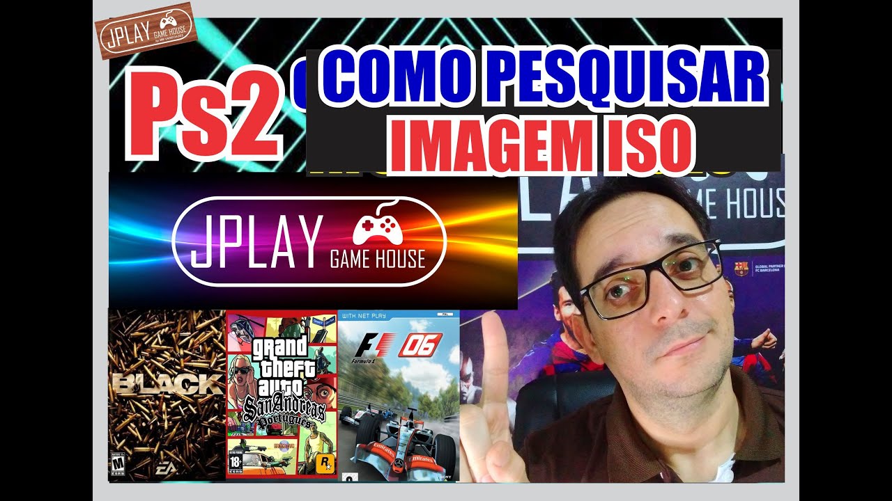 COMO PESQUISAR IMAGEM ISO? PS2 / PLAYSTATION 2. JPLAY GAMEHOUSE.