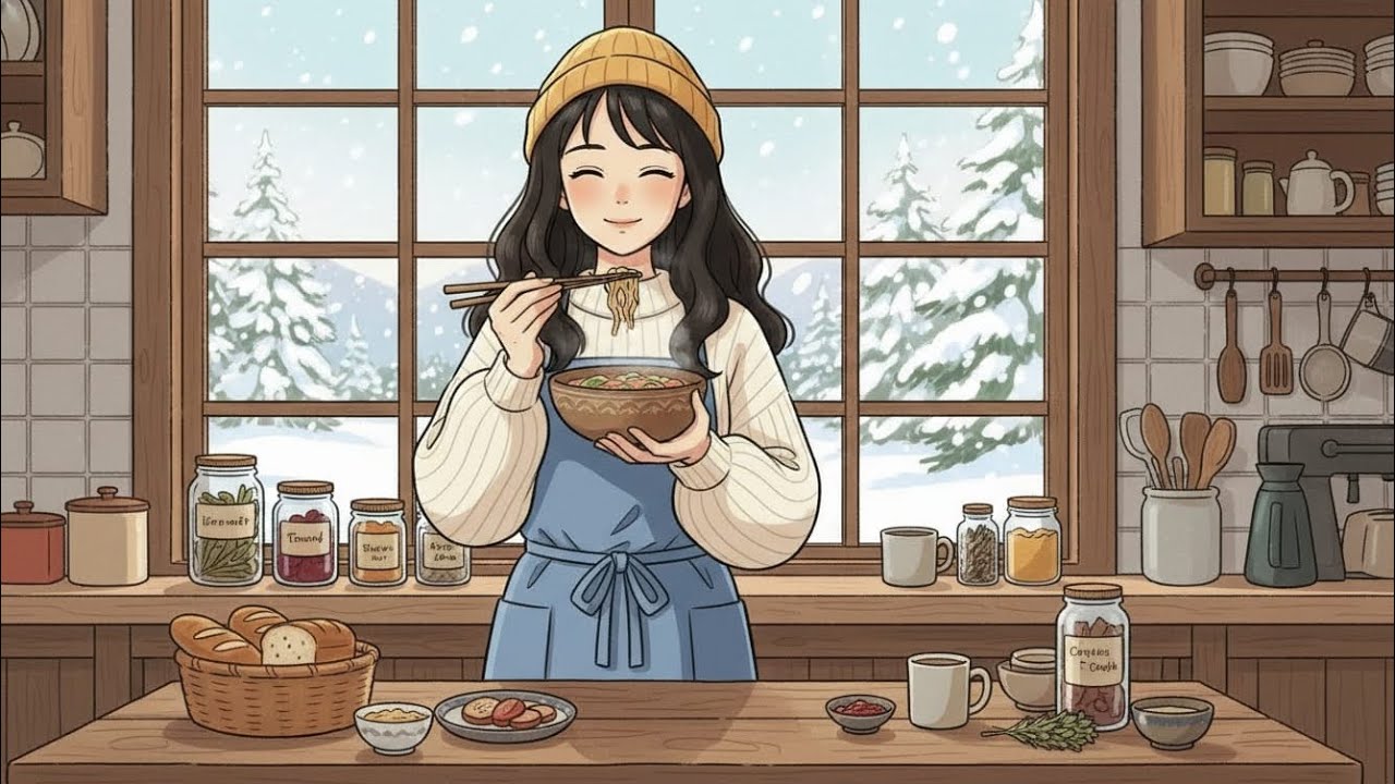 Soft Cozy Cooking ASMR 🍲 | Calm Slow Life | No Music, No Talking