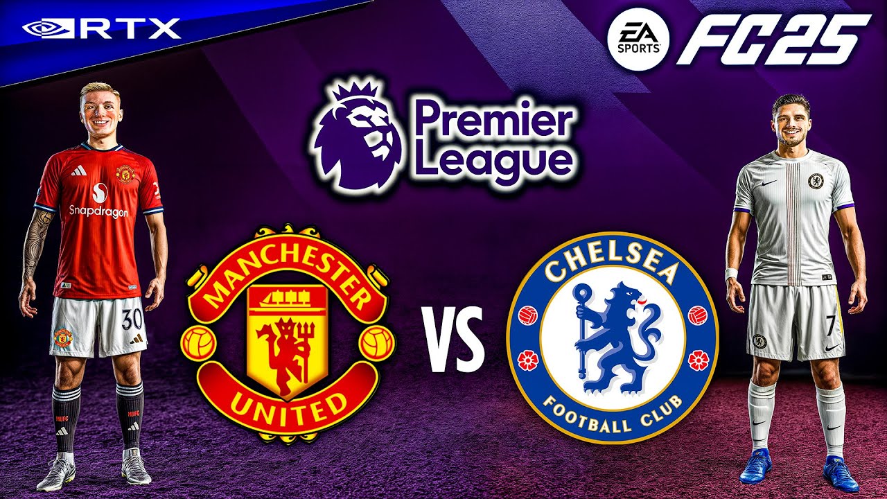 FC 25 - Manchester United vs. Chelsea Ft. Sesko, Garnacho | Premier League 25/26 Full Match | [4K60]