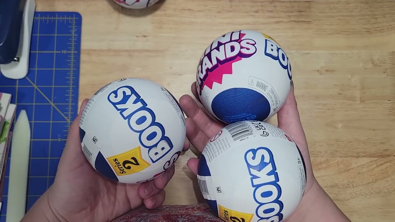 Mini Books! Opening Mini Brands Book Mystery Balls