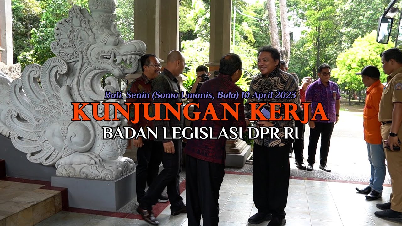 Penyusunan RUU Statistik | Gubernur Bali Wayan Koster | Kunker Baleg DOR RI