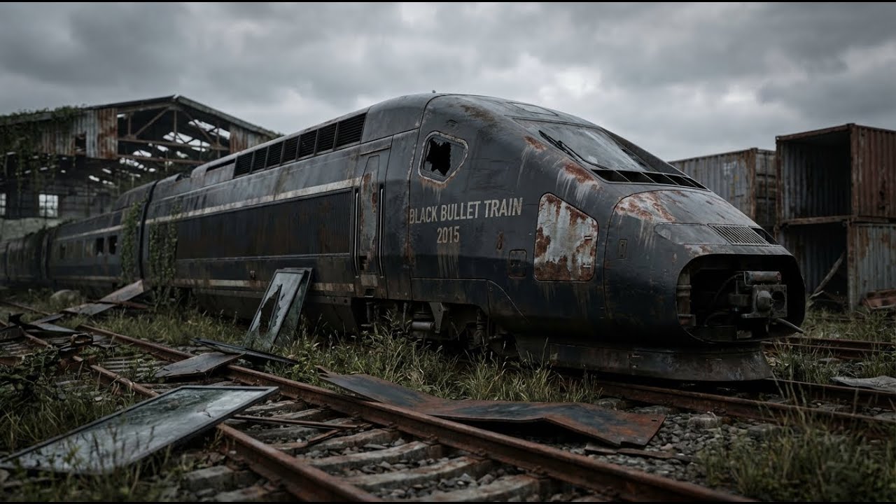 ASMR Car Restoration! Full Restoration Black Bullet Train 2015