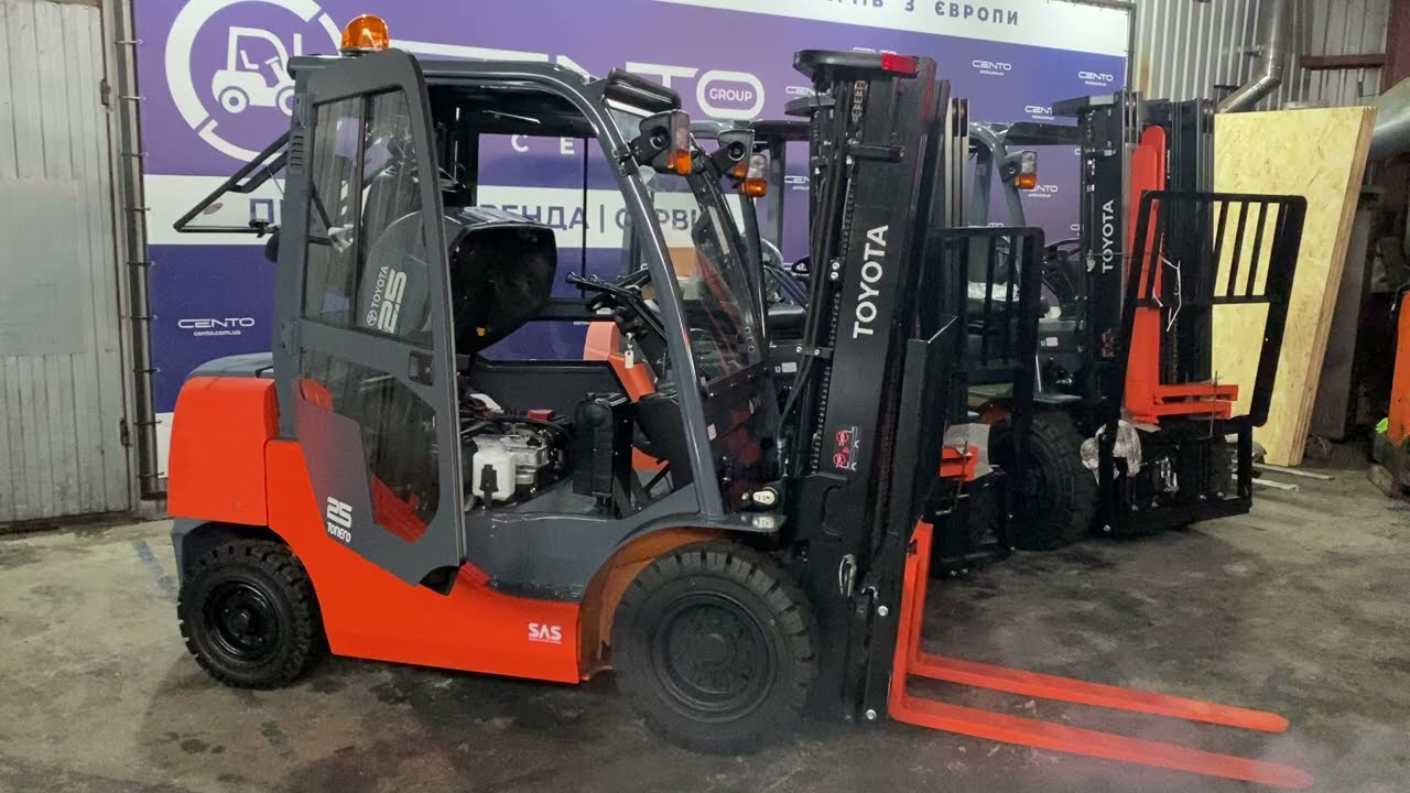 НОВИЙ Дизельний навантажувач TOYOTA 62-8FD25 (2025) | Повний огляд