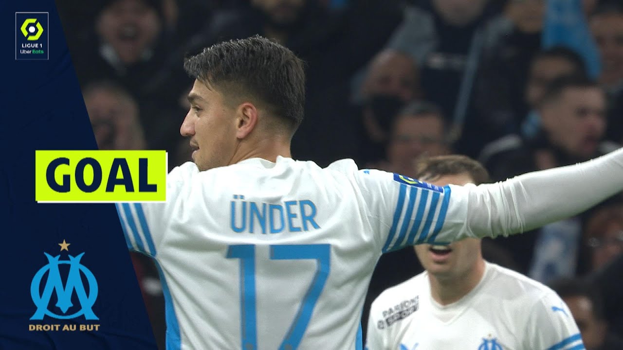 Goal Cengiz &Uuml;NDER (85' - OM) OLYMPIQUE DE MARSEILLE - ANGERS SCO (5-2) 21/22