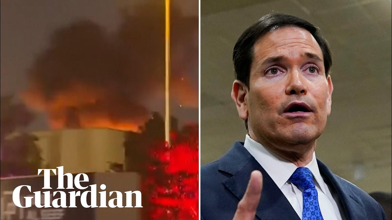 Footage shows large drone blast near US consulate in Dubai