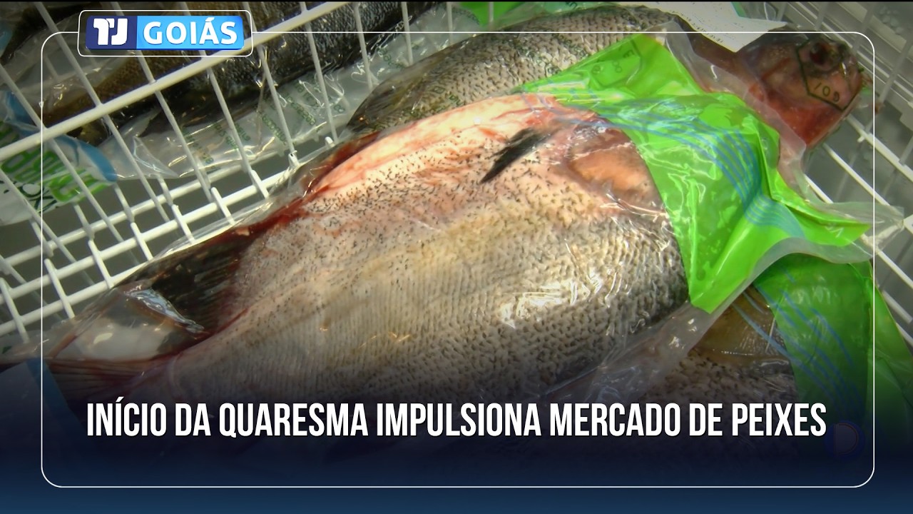 INÍCIO DA QUARESMA IMPULSIONA MERCADO DE PEIXES