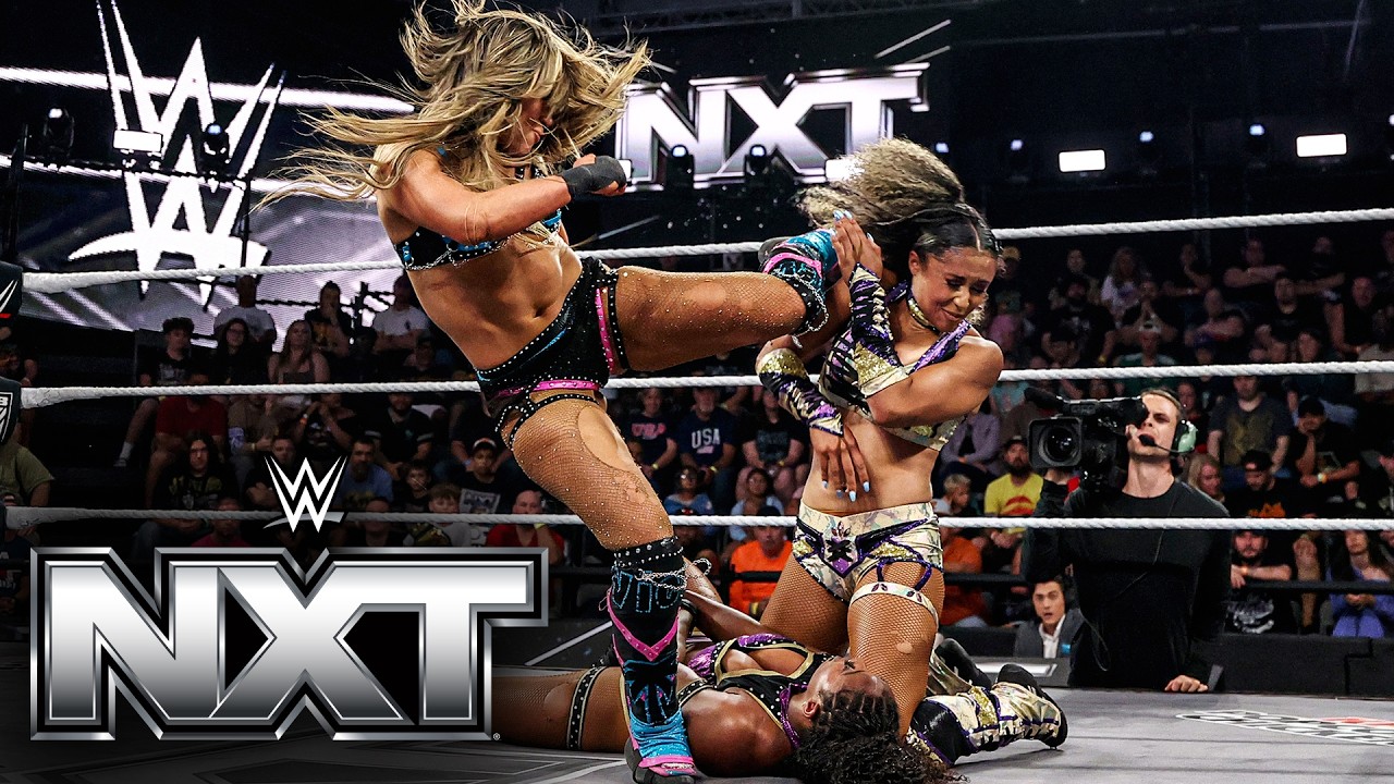 ПОЛНЫЙ МАТЧ: Lola Vice против Kelani Jordan против Kali Armstrong: лучшие моменты NXT, 14 июля 20...