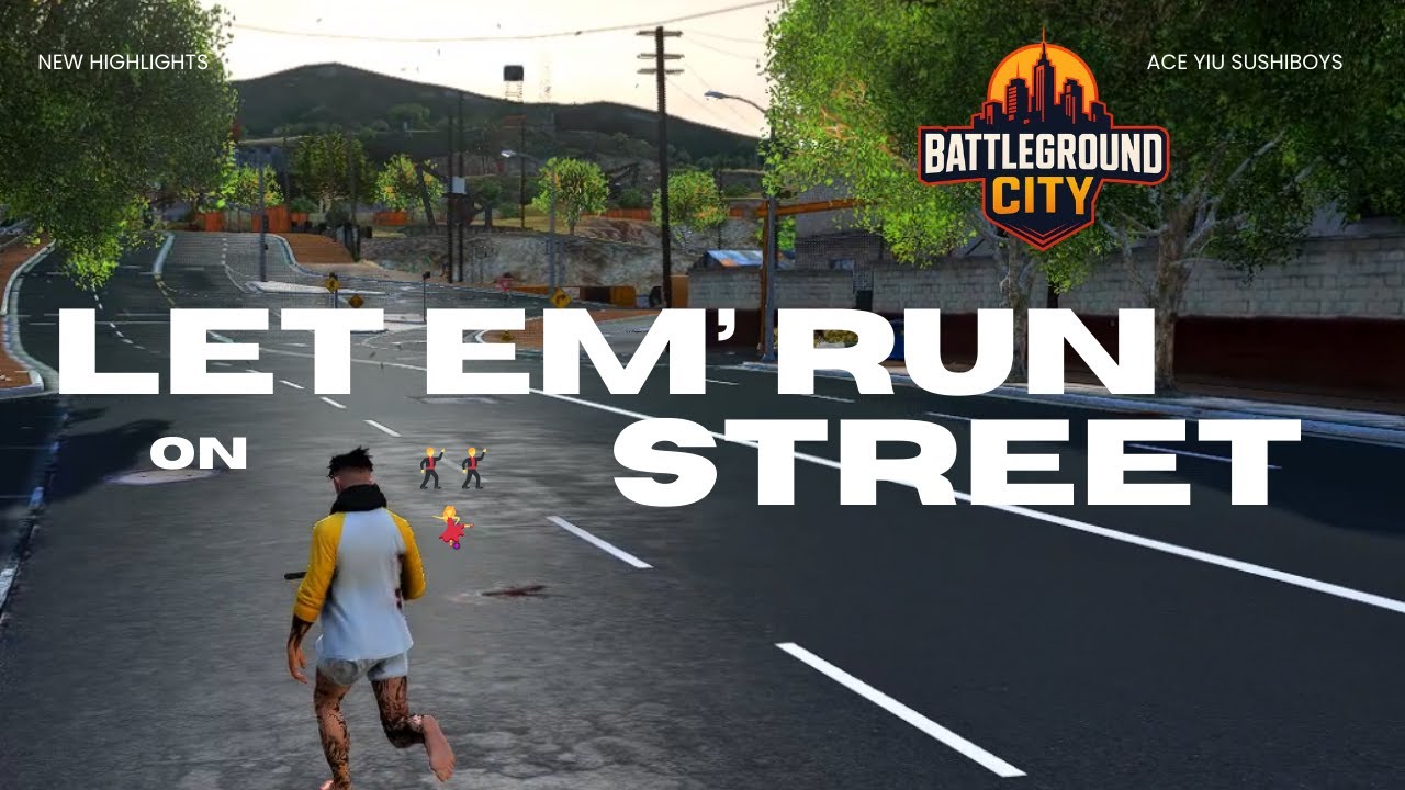 No. 143 Let em' Run on Street