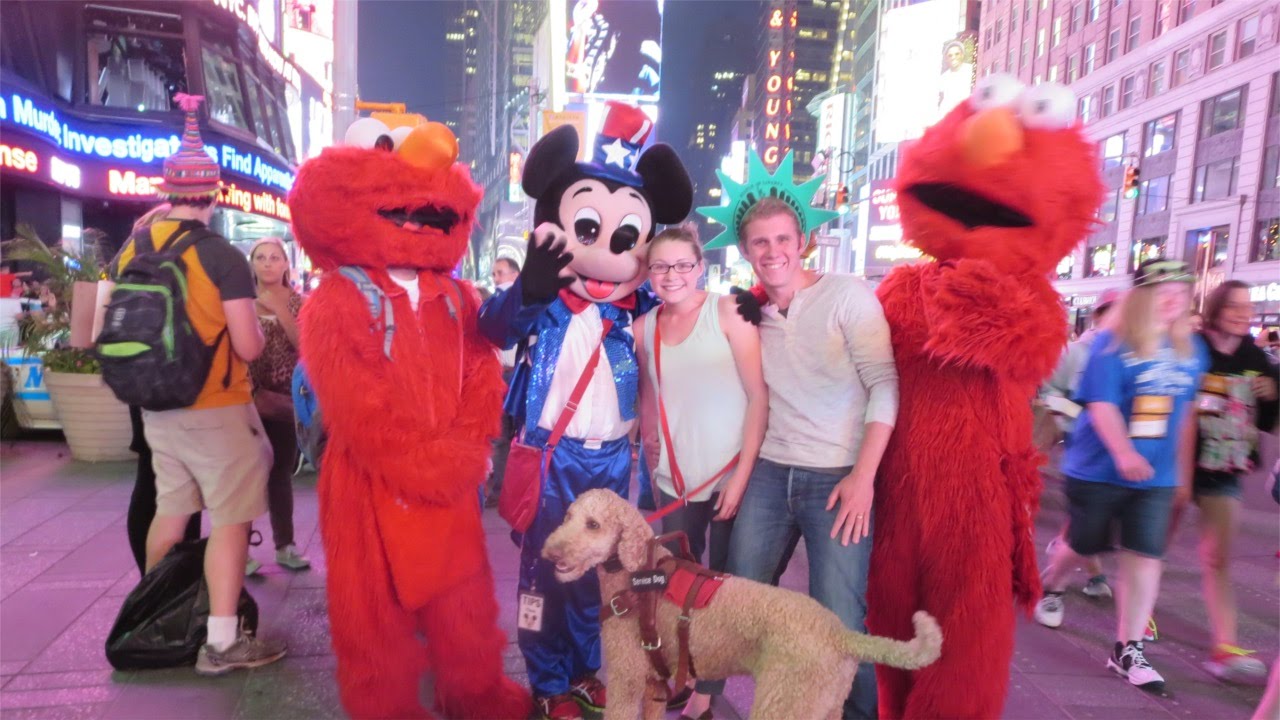 SERVICE DOG GOES TO NEW YORK CITY!!! (6.10.15)