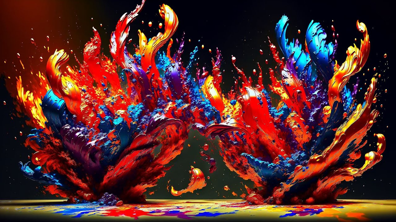 Stunning Copyright Free Abstract Background Video Screensaver | 4K Ultra HD No Sound