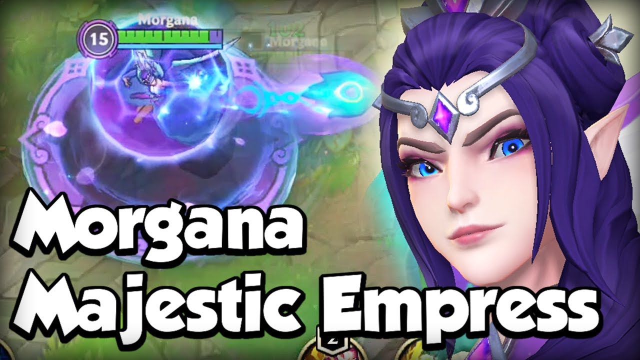 MAJESTIC EMPRESS MORGANA GAMEPLAY - BUILD & RUNES - WILD RIFT