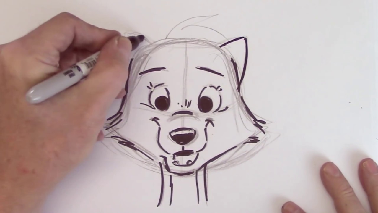 How to Draw a Wolf - for Beginners