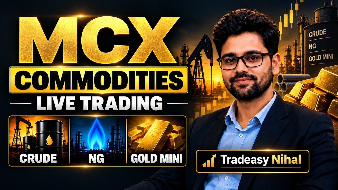 Crudeoil options LIVE Trading | Natural gas & Gold LIVE MCX trading today | Mon 21st Sept 2026 #mcx