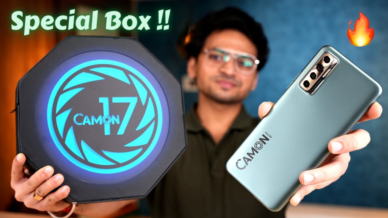 Special Box from Tecno !! 🔥| Tecno Camon 17 Unboxing & First Impressions 🚀| Amazon Prime Day Sale ⚡️