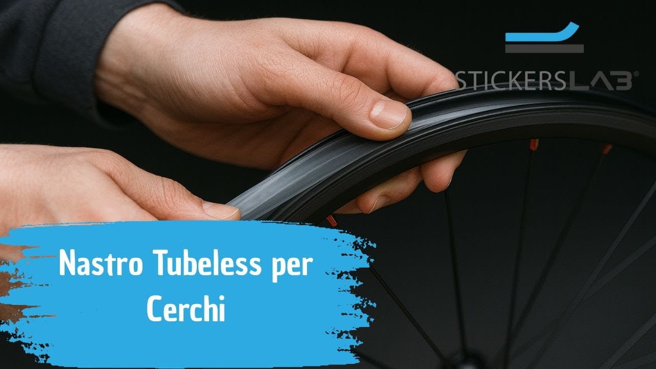 StickersLab - Nastro Tubeless per Cerchi: Applicazione Facile e Resistente