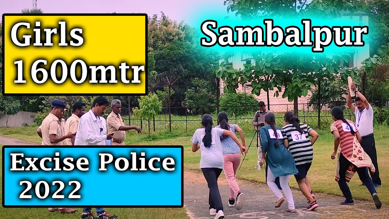 Girls 1600mtr_EXCISE CONSTABLE_Odisha_2022 #padmalochan #odishapolice #excise #sambalpur #osssc
