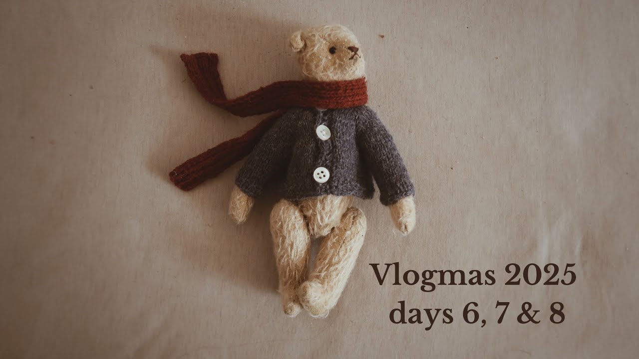 Vlogmas 2025 | дни 6, 7 и 8 | Тихие выходные и немного теплых разговоров