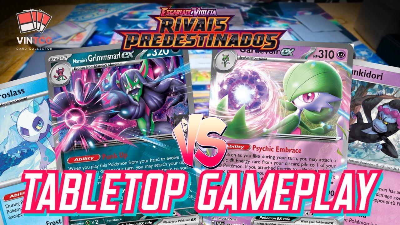 JOGANDO TORNEIO DA LIGA POKÉMON COM GRIMMSNARL EX! TABLETOP GAMEPLAY | POKÉMON TCG