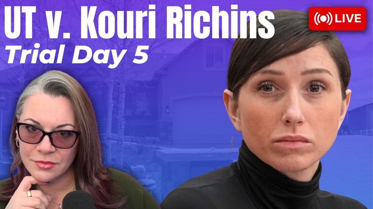 LIVE TRIAL | UT v. Kouri Richins - Trial Day 5 - Cross of Key Witness Carmen Lauber continues.