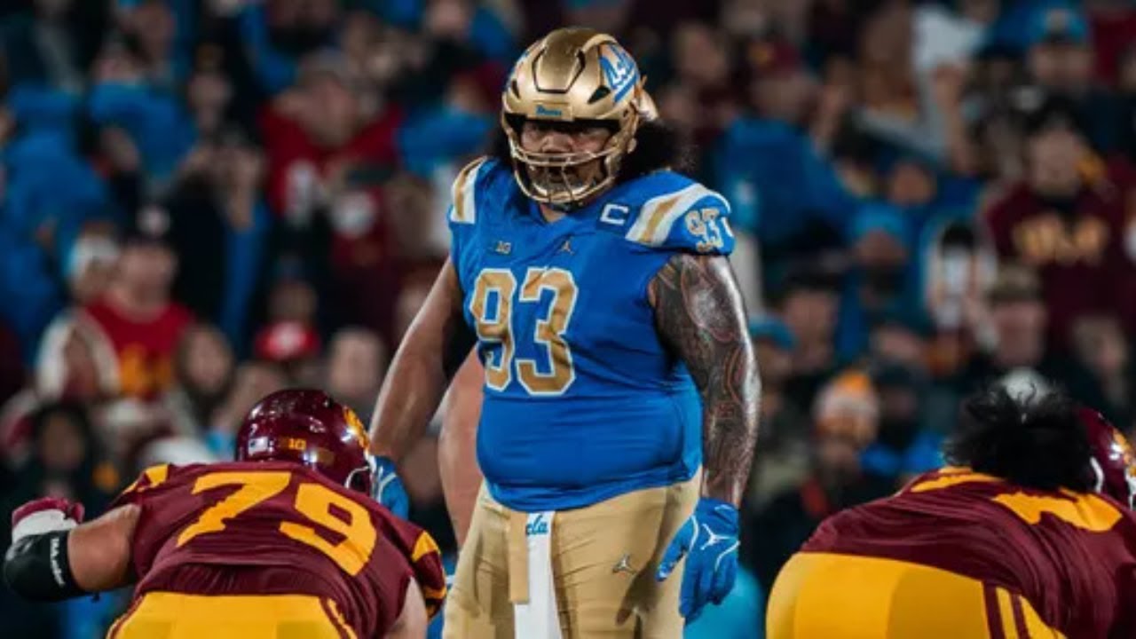 Jay Toia | Defensive Tackle | 2024 UCLA Highlights | 2025 NFL Draft