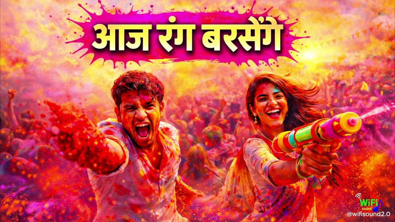 आज रंग बरसेंगे | Holi 2026 New Hindi Song #holispecial #holi 