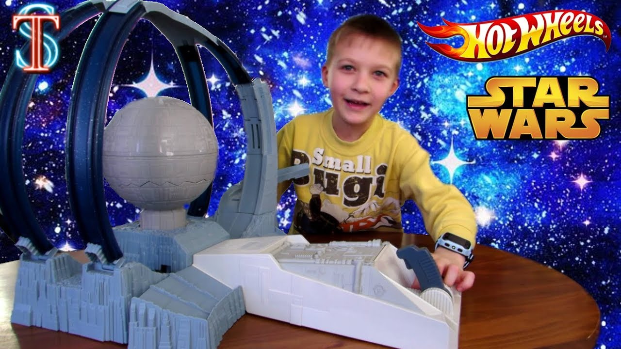 Хот Вилс (Hot Wheels) Машинки Звездные войны - Трек Разгром Звезды серия Star Wars | Супер Тима