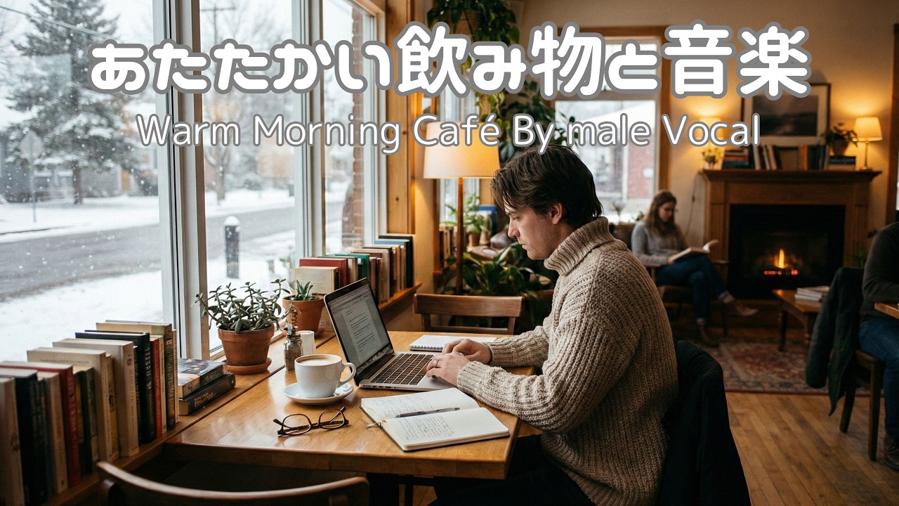 【朝カフェBGM】あたたかい飲み物と音楽☀️ | Warm Morning Café  By male Vocal