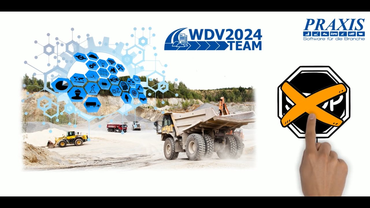 Das digitale Rohstoffwerk - Branchensoftware WDV2024TEAM von PRAXIS