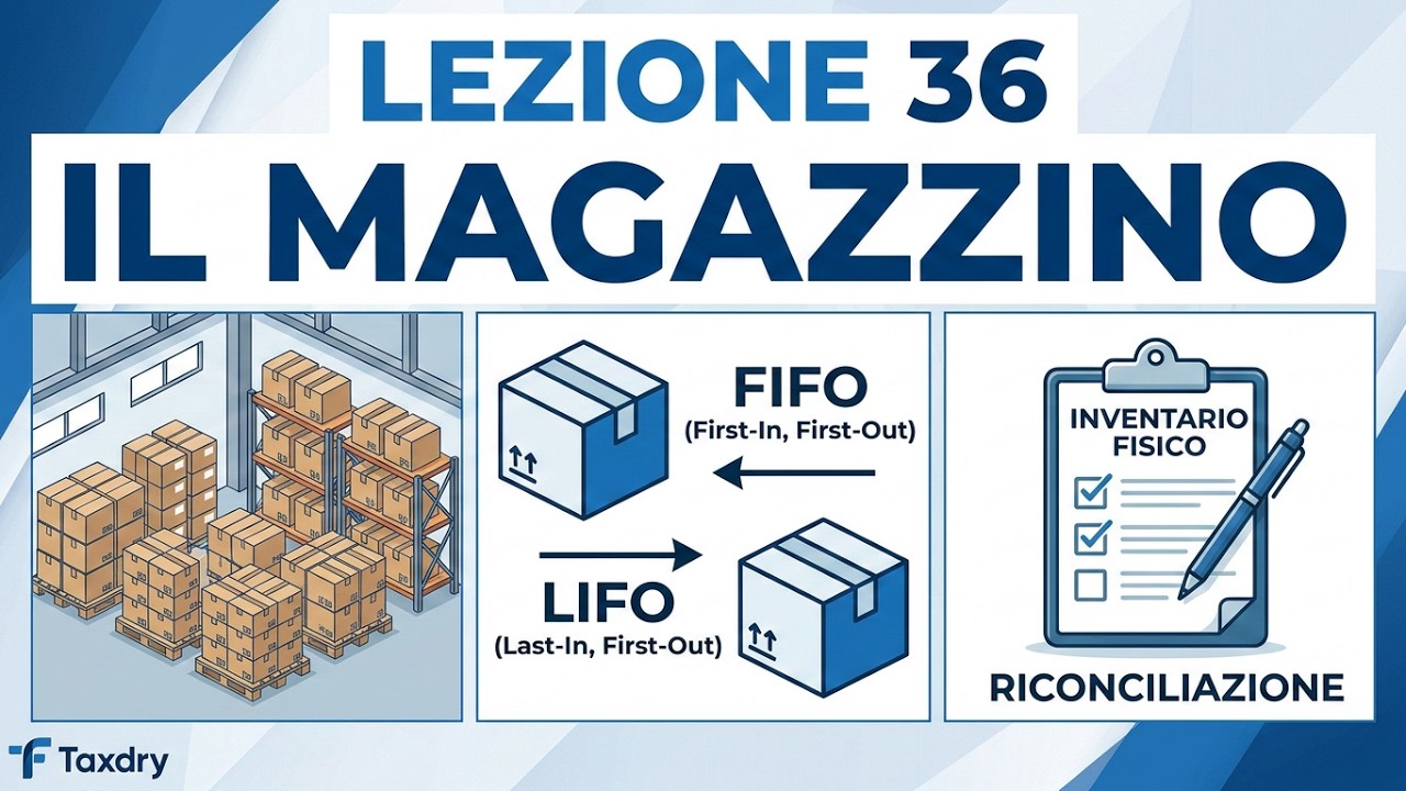 Lezione 36   Il magazzino